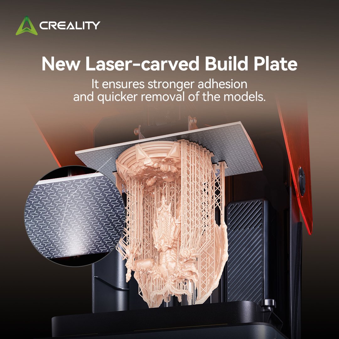New Build Plate | Creality Starts selling the HALOT-MAGE S: Setting New Standards in Precision 3D Printing