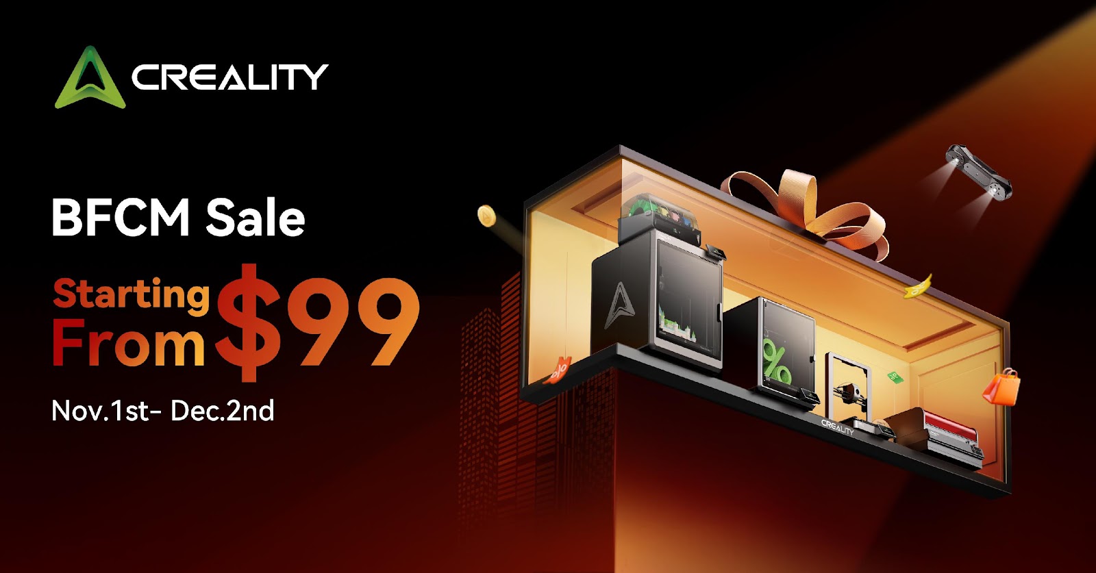Creality's Black Friday Event: Save Up To 60% With Unbeatable Discounts ...