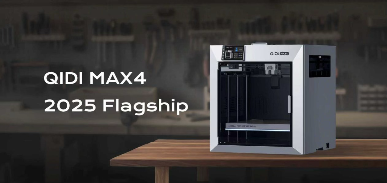 耶悉茗ページ QIDI Max4: Flagship Large-Scale 3D Printer Debuts At Formnext 2025