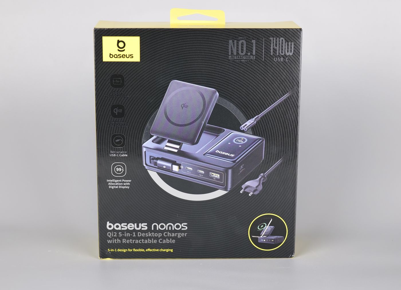 BASEUS Nomos QI2 5 in 1 Desktop Charger Packaging and Specifications1 | Baseus Charging Solutions: Hands-on Review BASEUS Nomos QI2 5 in 1 Desktop Charger Packaging and Specifications1 | Baseus Charging Solutions: Hands-on Review