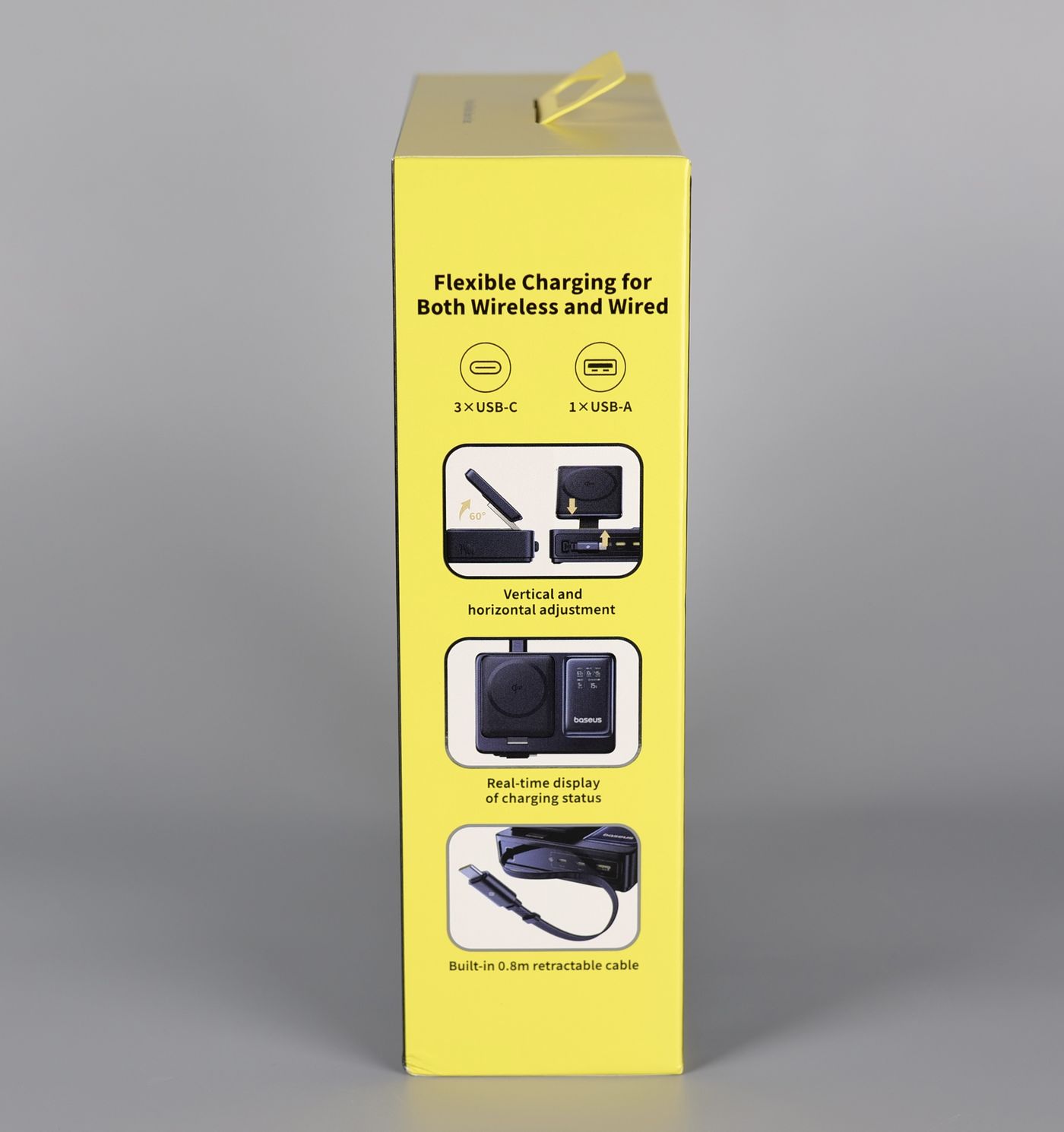BASEUS Nomos QI2 5 in 1 Desktop Charger Packaging and Specifications3 | Baseus Charging Solutions: Hands-on Review BASEUS Nomos QI2 5 in 1 Desktop Charger Packaging and Specifications3 | Baseus Charging Solutions: Hands-on Review