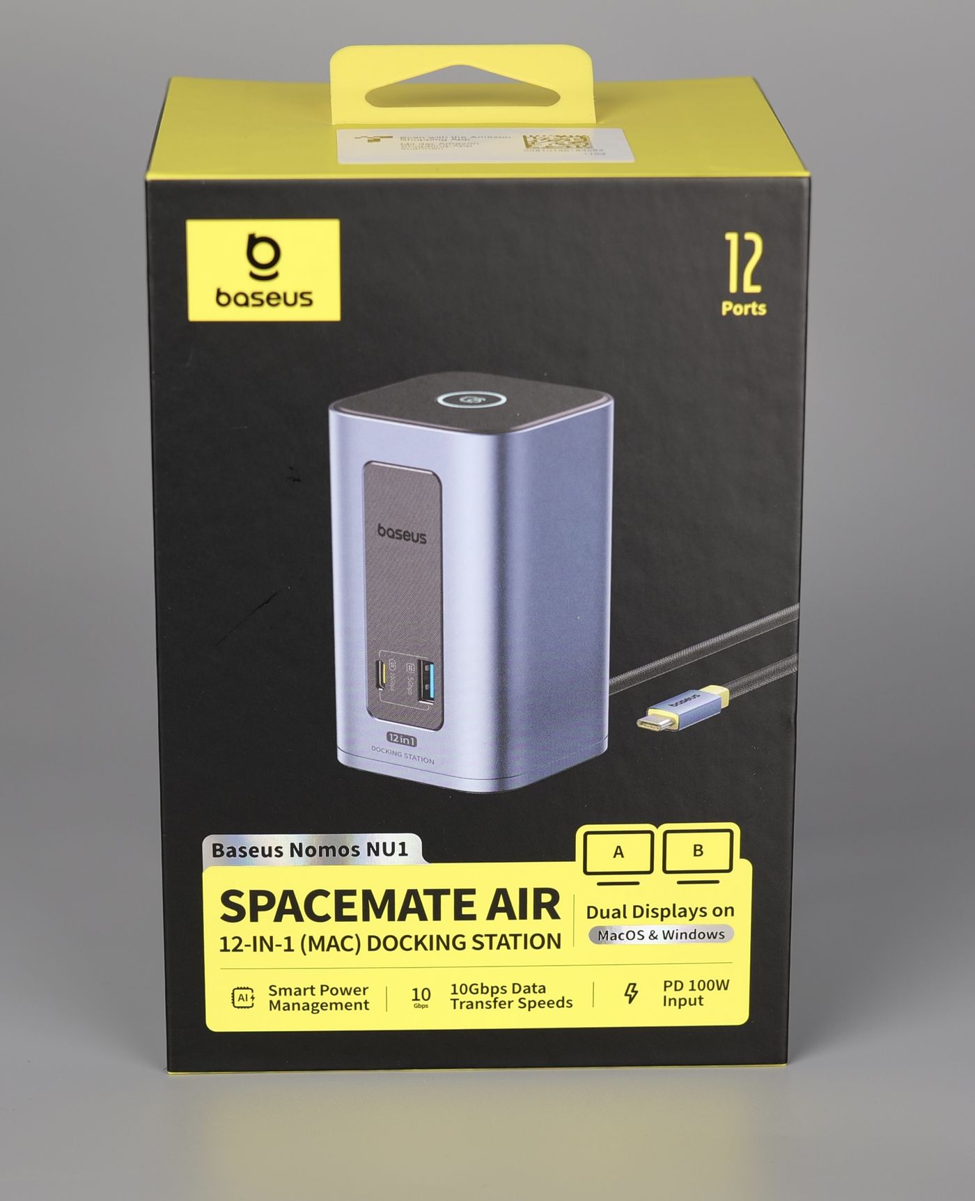 Baseus Nomos NU1 SPACEMATE AIR Packaging and Specifications1 | Baseus Charging Solutions: Hands-on Review Baseus Nomos NU1 SPACEMATE AIR Packaging and Specifications1 | Baseus Charging Solutions: Hands-on Review