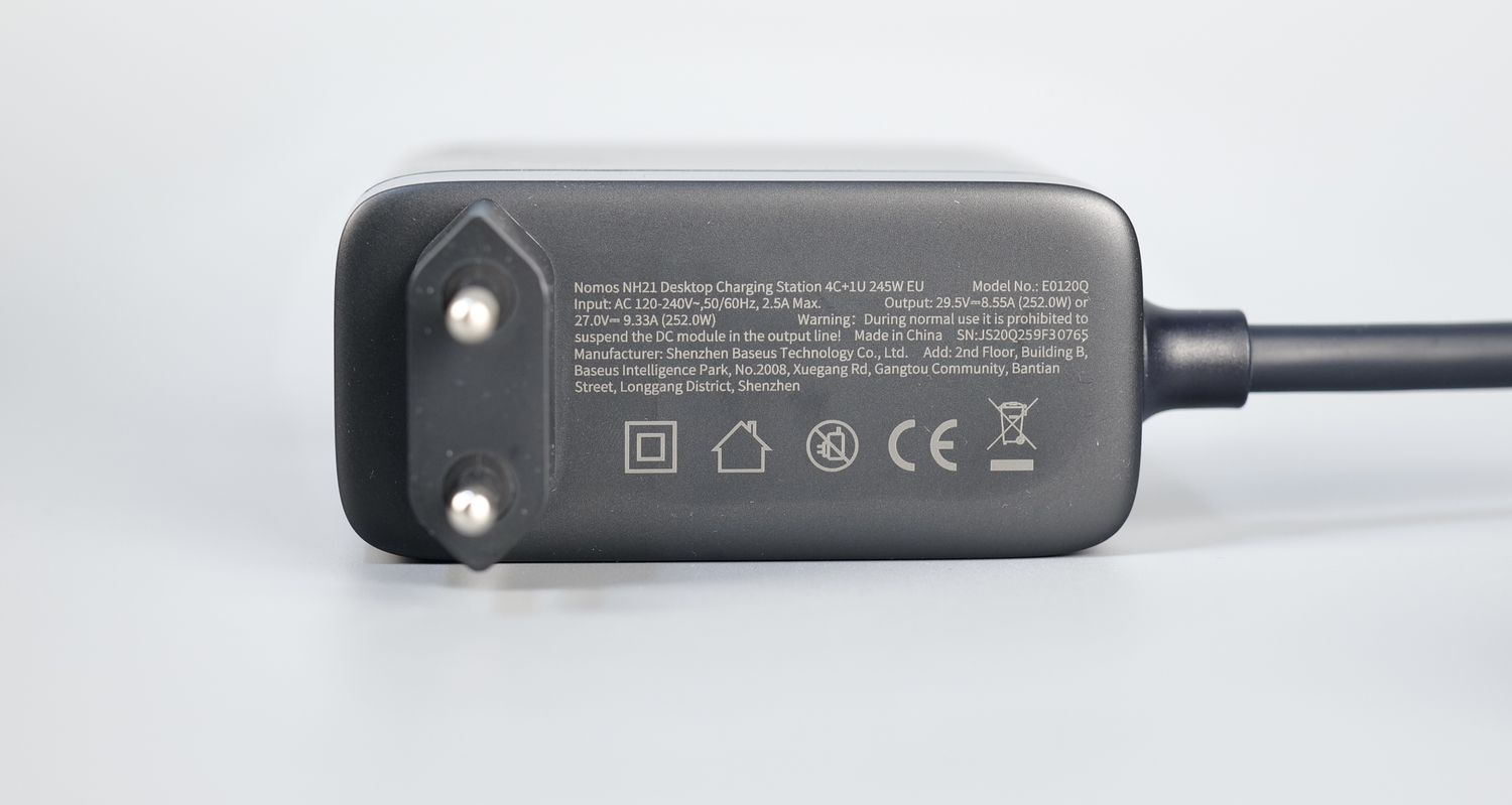 Nomos NH21 245W Power Brick2 | Baseus Charging Solutions: Hands-on Review Nomos NH21 245W Power Brick2 | Baseus Charging Solutions: Hands-on Review