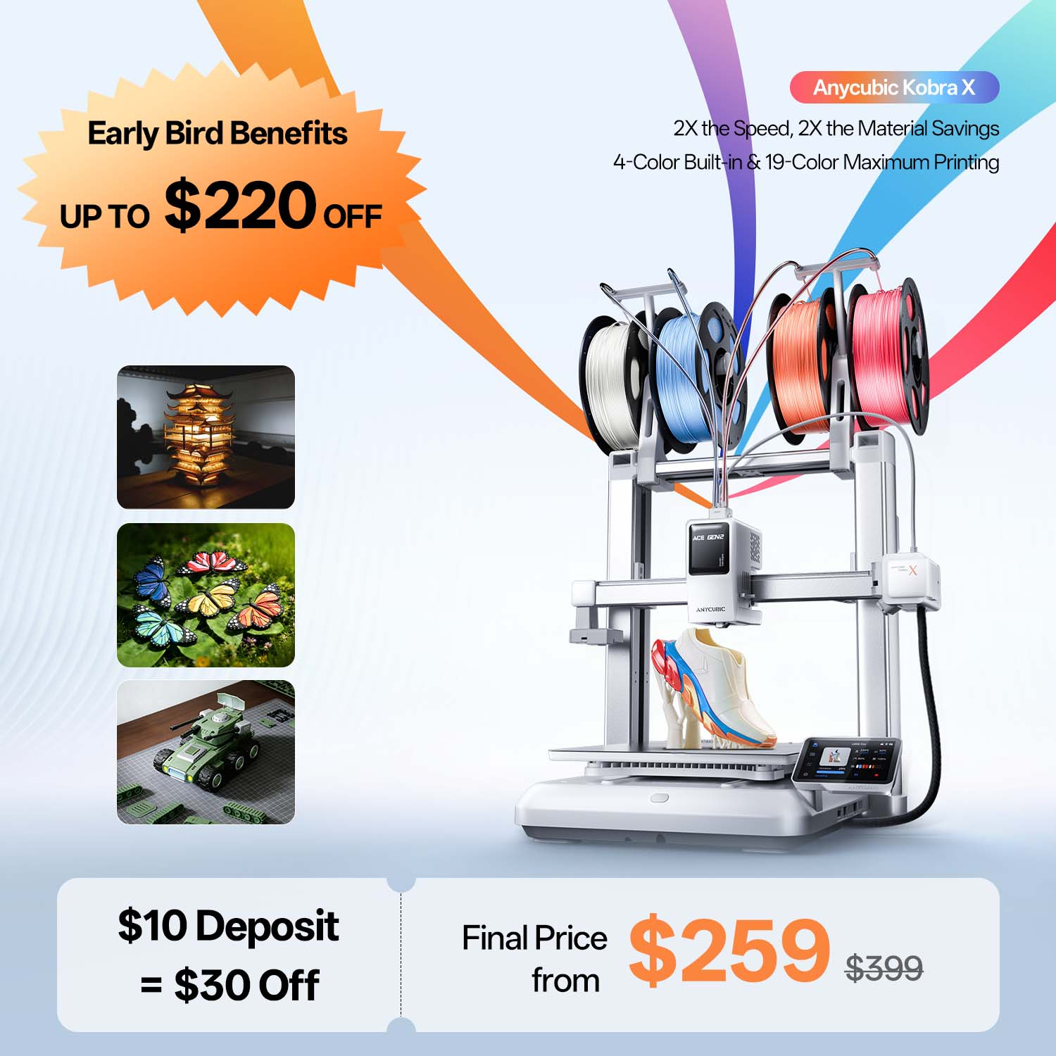 image 1 | Discover the Anycubic Kobra X: Revolutionizing 3D Printing for Everyone