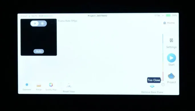 Creality Scan 5 Interface2 | Creality Sermoon P1 Hands-On Review