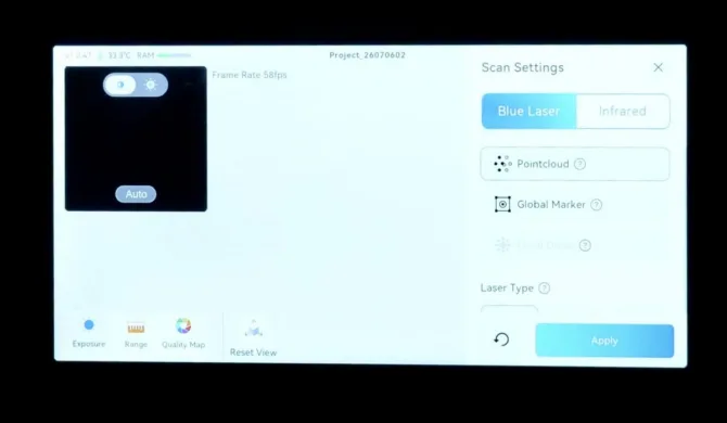 Creality Scan 5 Interface3 | Creality Sermoon P1 Hands-On Review
